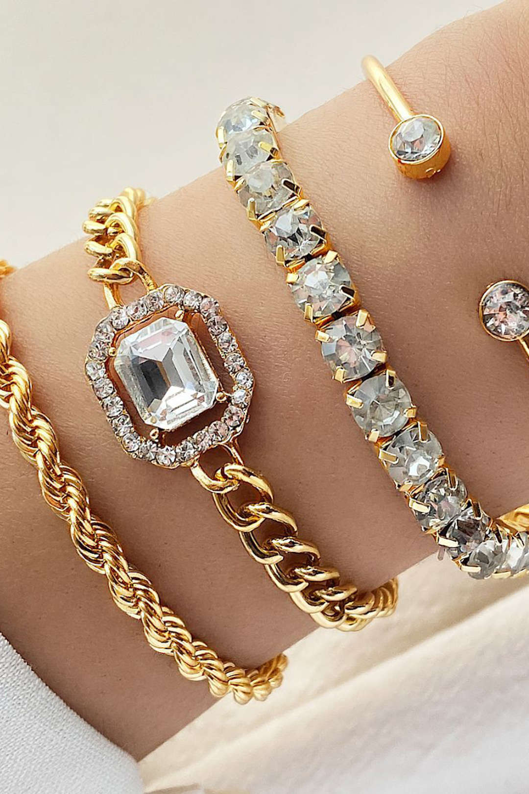 BRACELET LE CHIC SET | GOLD