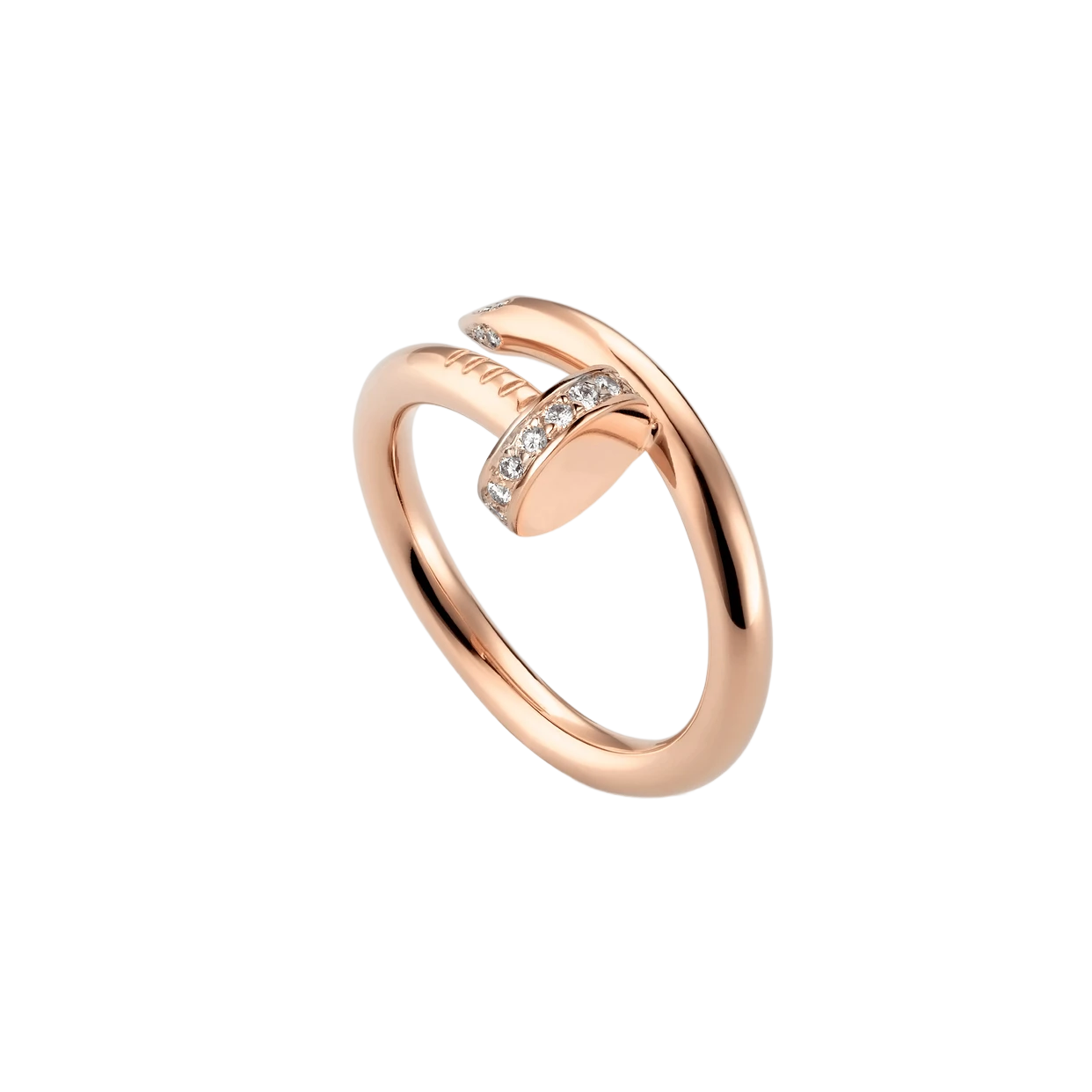 ANELLO CHIODO DELUXE | ORO ROSA